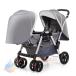  twin коляска Buggy 2 человек .. для коляска на поверхность .. для крепкий легкий складной zonchi- можно выбрать 3 цвет детский Kids симпатичный презентация посещение детского сада посещение школы подарок 