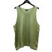 ma- чай and солнечный zMAATEE&SONS Ex. WASHABLE SILK TENJIKU TANK TOP желтый размер :3