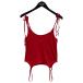  John meison Smith JOHN MASON SMITH 26SS 3WAY топ COTTON UP DOWN RIBBON CAMISOLE