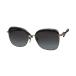 [ снижение цены ]BVLGARI Pink Gold Square Sunglasses солнцезащитные очки 6112-B 2014|8G черный × голубой размер :