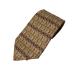 [ снижение цены ]HERMES leaf рисунок галстук Brown (EC)