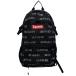 SUPREME 3 m Reflective Repeat Backpack　ロゴバックパック ブラック (梅田クロス茶屋町店) 220714