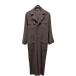 o- Rally AURALEE WOOL BARATHEA JUMPSUIT все в одном A9AT01BB Brown размер :0