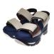 [ снижение цены ]MARNI кожа ремешок сандалии SAMSZ14G08 темно-синий × бежевый размер :37( примерно 23.5cm степень ) ( Akashi магазин )