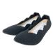 o крыло Offen scallop pattern плоская обувь черный размер :36(23cm)