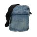 [ снижение цены ]uniform experiment DENIM SHOULDER BAG сумка на плечо UE 242040 голубой ( Wakayama магазин )
