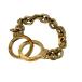  Celine CELINE Trio mf золотой рука кафф браслет цепь браслет STT3198 Gold 