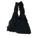 mi- Issey Miyake me ISSEY MIYAKE 2WAY MERINGUE BAG авария плиссировать 2WAY сумка черный размер :-