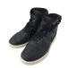 [ снижение цены ]NIKE High Rebel XX спортивные туфли AR5599-006 черный размер :25.0cm (fre spo восток Osaka магазин )