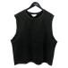  Anne cell mANCELLM FADED SLEEVELESS T-SHIRT безрукавка cut and sewn ANC-CT142 черный размер :1
