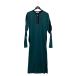 ki здесь старт tinofKiko Kostadinov 24SS DELIAN LS TUNIC длинный рукав One-piece 00162024 зеленый размер :4