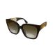 [ снижение цены ]FENDI солнцезащитные очки FE40063F Brown × Gold ( средний глаз чёрный магазин )