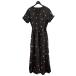 [ снижение цены ]ASPESIga- men to большой linen точка One-piece платье Brown размер :36 (EC)