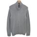ba Dell VADEL Zip выше вязаный серый размер :L