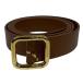  следы lie Anne bowa-zATELIER AMBOISE кожаный ремень Brown * Gold размер :80