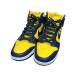  Nike NIKE DUNK HI RETRO SE - ikatto спортивные туфли HF3143-700 желтый × темно-синий размер :32cm