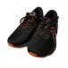  Asics asics Gel Kayano 27 спортивные туфли 1011A835 черный × orange размер :27cm