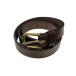 [ снижение цены ]M.F.SADDLERY кожаный ремень Brown размер :34 (EC)