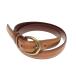  Coach COACH leather belt 3400 Brown size :L