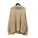 [ снижение цены ]salvy; OVERSIZED TURTLE NECK SWEATERta-toru шея вязаный SV08-1217CU бежевый размер :2
