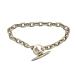 [ снижение цены ]Randers Silversmith Дания производства Anchorerchain Bracelet якорь цепь серебряный браслет si