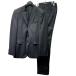 [ снижение цены ]HUGO BOSS 2B выставить костюм 503138525 50320555 черный размер :44 (EC)