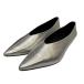  вид ti and Youth BEAUTY&YOUTH кожа Like кисточка Loafer серебряный размер :37
