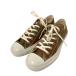 [ снижение цены ]moon star LOW BASKET K парусина спортивные туфли Brown × оливковый размер :23cm ( Wakayama магазин )