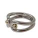  жизнь Llife ONDULATION RING combination кольцо 1125SS14684 90 46 серебряный 