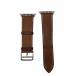  Hermes HERMES Apple Watch простой палец на ноге ru кожа ремешок 44mm D печать кожаный ремень MX2R2FE|A Brown 