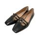  Cole Haan COLE HAANb rigid чай ремешок балет Flat W30532 черный размер :7B