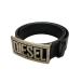  дизель DIESEL Logo пряжка ремень черный размер :34/85