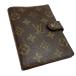  Louis Vuitton LOUIS VUITTON Agenda PM обложка для записной книжки R2005 Brown 