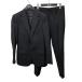  Gucci GUCCI выставить костюм 630137 Z596D черный размер :44R