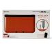  Nintendo 3DS LL корпус ограниченный упаковка orange × черный * б/у [ Цу гора магазин ]