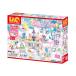 LaQ LaQ yosilitsu sweet collection tu ink ru castle 5 -years old intellectual training toy birthday made in Japan Christmas present go in .