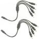 2�Z�b�gDC�d�� 4����P�[�u���O�a5.5mm ���a2.1mm �����d���p
