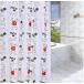 [120×180cm] shower curtain bathroom bath curtain child part shop divider .. pattern waterproof speed . mold proofing heat insulation anti-bacterial curtain ring attaching processing installation easiness free shipping 