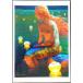 # открытка Victor * 2 zoftsef русалка человек рыба за границей импорт редкость зарубежный. не использовался открытка 