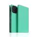 SLG Design Neon Full Grain Leather Diary Case for iPhone 14 Pro Teal ��Ģ�� SD24325i14PTL