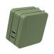 teji сила Square стильный PD зарядное устройство 65W 2C оливковый зеленый D0082OG