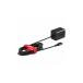 BUFFALO �o�b�t�@���[ BSMPA2403LC2BK 2.4A USB�}���[�d�� Lightning�P�[�u����̌^�^�C�v 2.5m �u���b�N