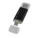 HIDISC USB3.2 Gen2 Type-C &amp;Type-A���� �t���b�V���h���C�u 32GB �L���b�v��  HDUF136C32G3C