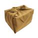  furoshiki большой размер ....furoshiki праздничные обряды 110cm 3.5 сяку шелк способ одноцветный полиэстер модный эко-сумка стирка возможно ( куркума 