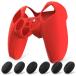 PlayVital чистый серии ps5 контроллер . соответствует для защита силикон покрытие,ps5 контроллер . соответствует для soft Raver рукоятка кейс Sam стерео 