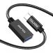 SOLMIMI 20cm USB C �ϊ� �A�_�v�^ �^�C�vC(�I�X) to USB 3.0 A(���X) OTG �I�[�f�B�I�P�[�u�� Type