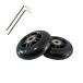  skate колесо для Wheel 85A 80mm подшипник PU выдерживающий износ 2 деталь ввод торцевой шестигранный ключ 2 шт имеется 