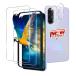 2+2 шт. комплект гид рамка-оправа имеется соответствует Galaxy A36 5G тонировка стёкол пленкой 2 листов + линзы защитная плёнка 2 листов аутентификации по отпечаткам пальцев соответствует Galaxy 