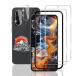  для Galaxy A36 5G тонировка стёкол пленкой 2 листов + камера защита 2 листов гид рамка-оправа имеется аутентификации по отпечаткам пальцев соответствует местного производства AGC asahi стекло материалы для Galaxy A