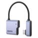 BENFEI 2in1 USB C to USB C разъём джек изменение модель c 60W внезапный скорость зарядка одновременно звук телефонный разговор музыка настройка установка 32bit/96